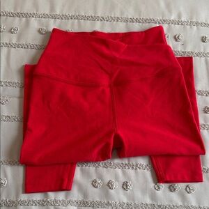 Beyond Yoga Red Leggings